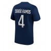 Herren Fußballbekleidung Paris Saint-Germain Sergio Ramos #4 Heimtrikot 2022-23 Kurzarm